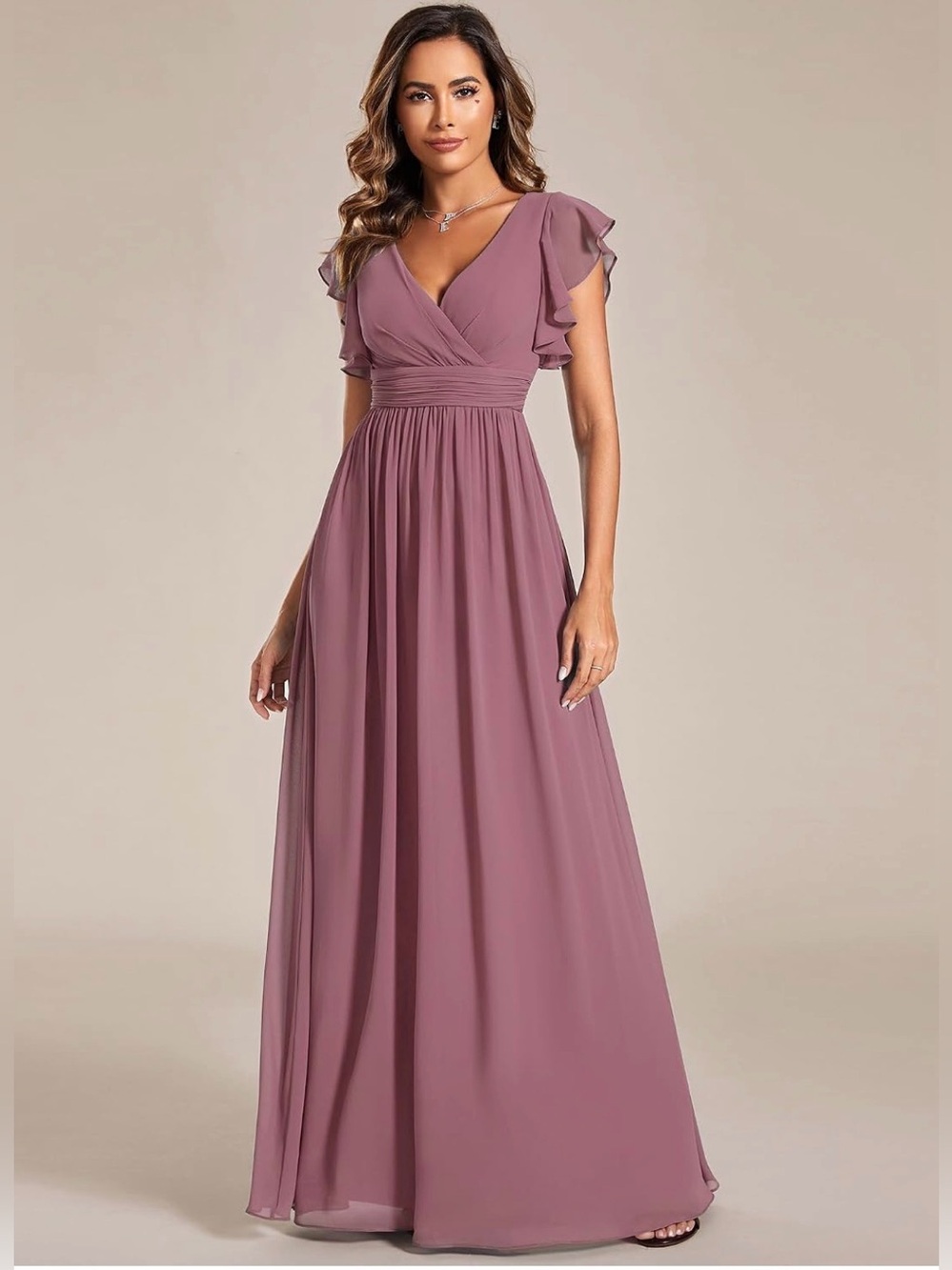 Ever Pretty Summer Flowy Formal Dress